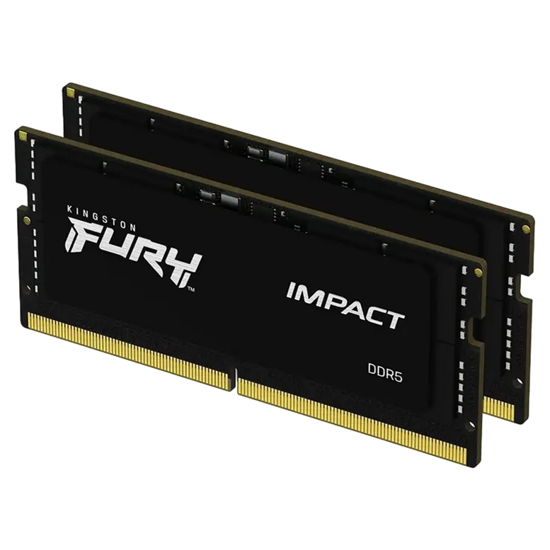 Оперативная память Kingston FURY Impact, 32 ГБ, Чёрный