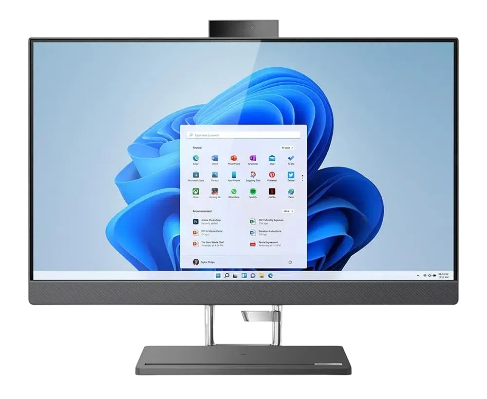 Computer All-in-One Lenovo IdeaCentre 5 27IAH7, 27", Intel Core i5-13500H, 16GB/512GB, Windows 11 Pro, Gri