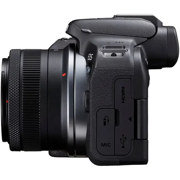 Беззеркальный фотоаппарат Canon EOS R10 & RF-S 18-45mm f/4.5-6.3 IS STM KIT, Чёрный 7