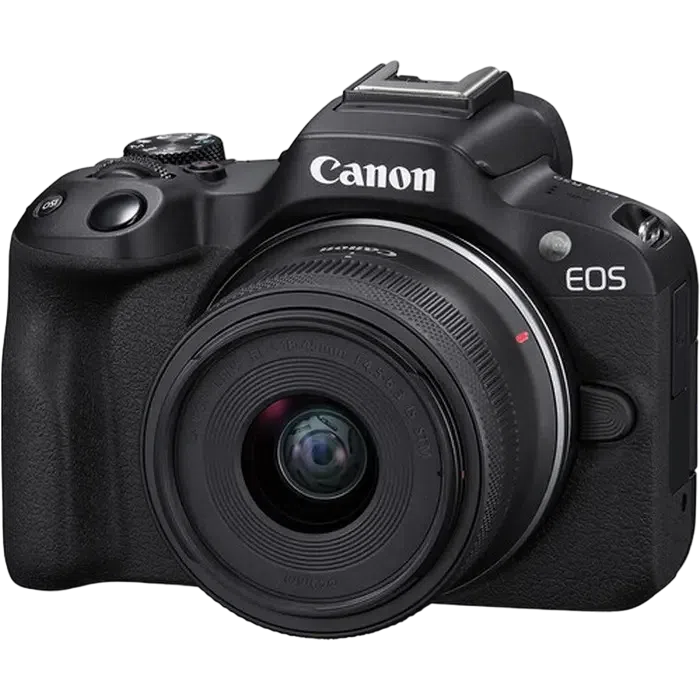 Беззеркальный фотоаппарат Canon EOS R50 Blac & RF-S 18-45mm & RF-S 55-210mm KIT, Чёрный 5