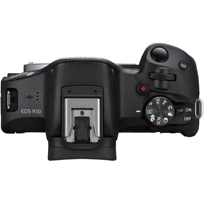 Беззеркальный фотоаппарат Canon EOS R50 Blac & RF-S 18-45mm & RF-S 55-210mm KIT, Чёрный 16