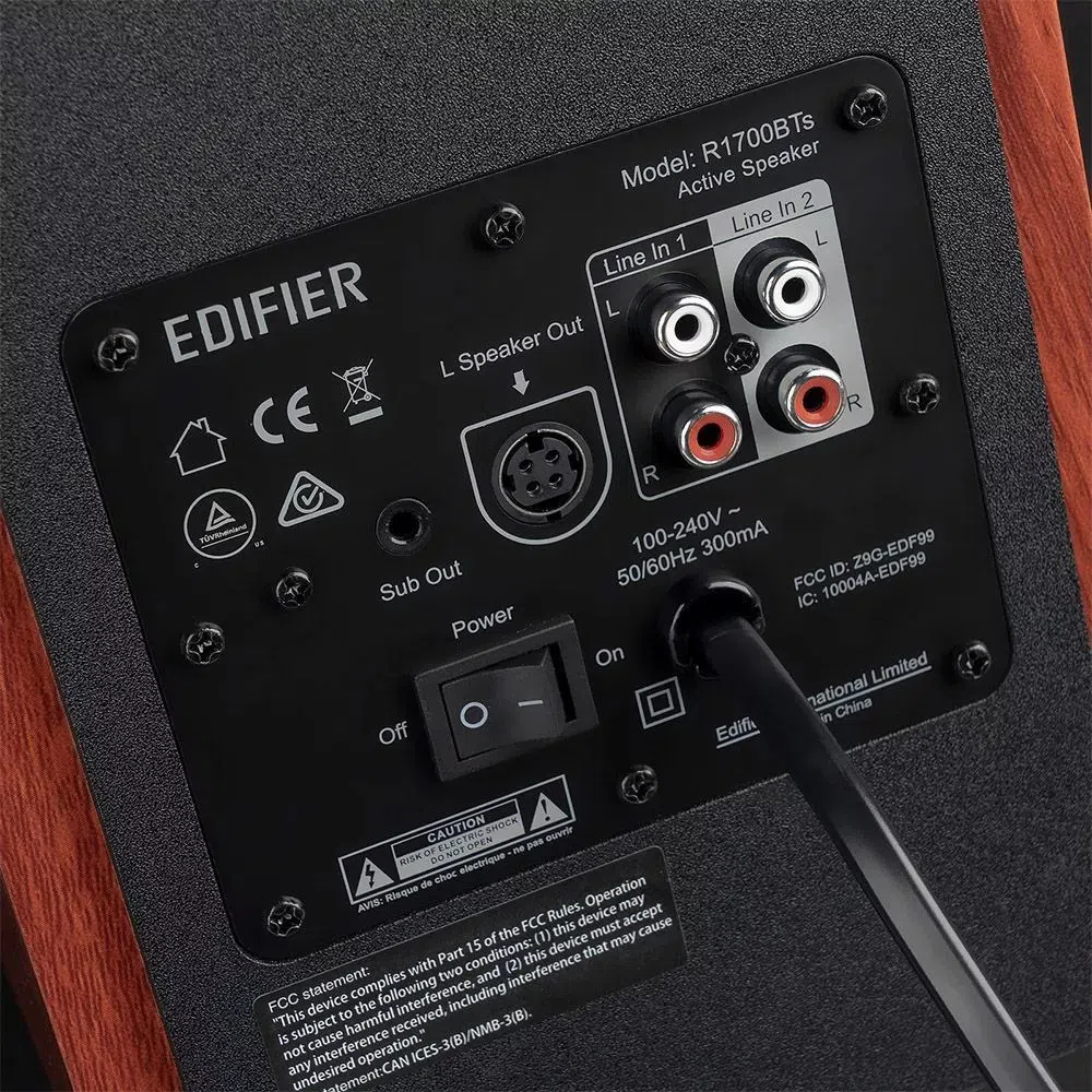 Компьютерные колонки Edifier R1700BTs Brown Wood 3