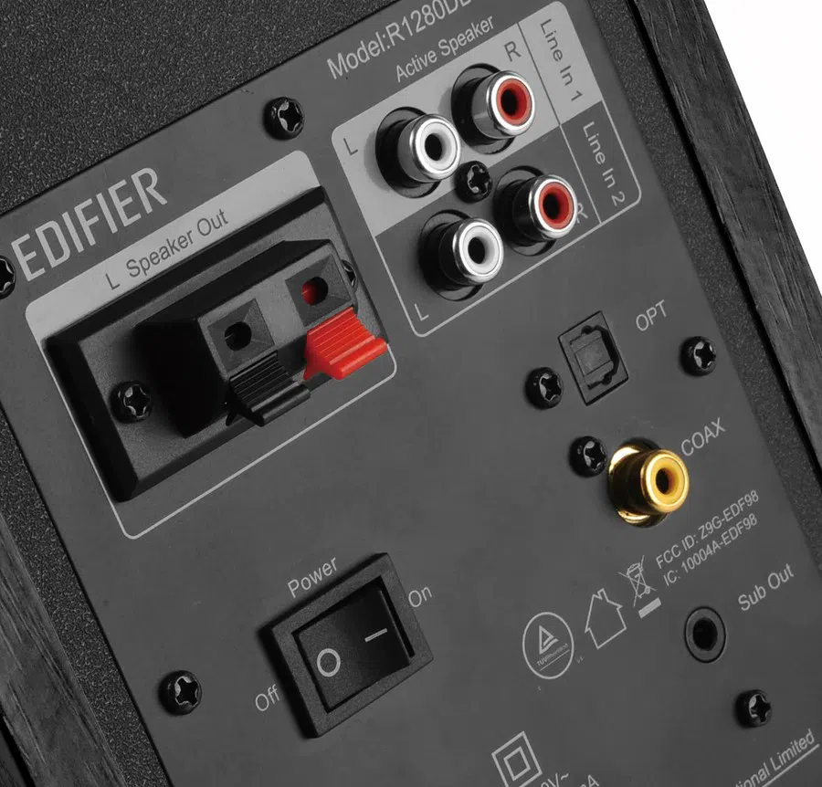 Boxe Edifier R1280DBs Black / 42W RMS / Qualcomm Bluetooth 5.0 2