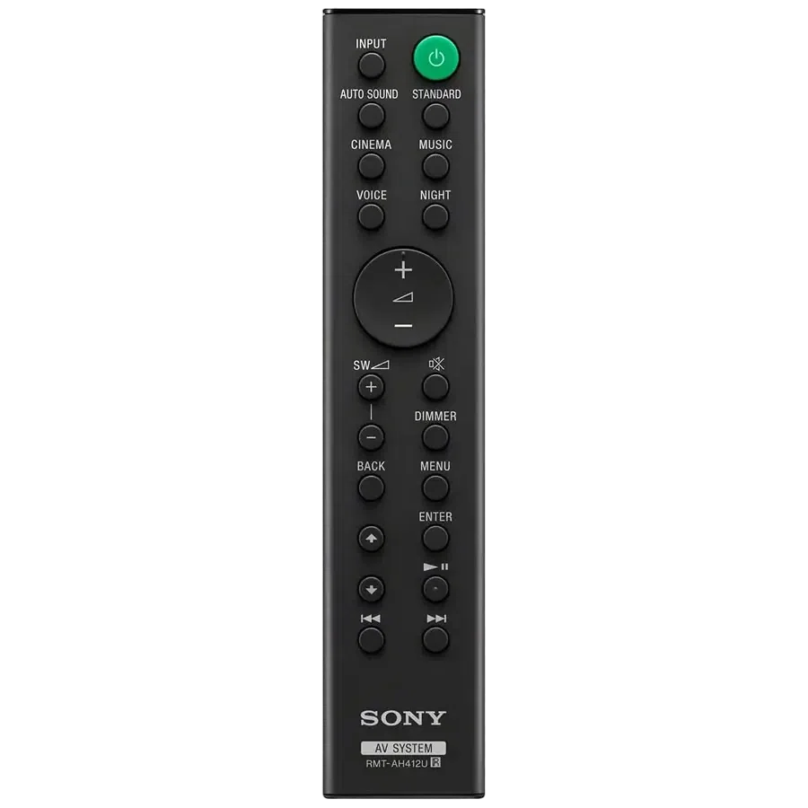 Саундбар SONY HT-S40R, Чёрный 5