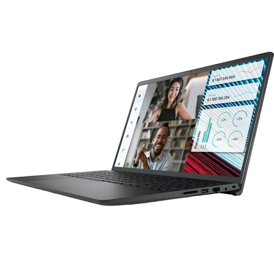 Ноутбук для бизнеса 15,6" DELL Vostro 3520, Carbon Black, Intel Core i5-1235U, 16Гб/512Гб, Linux Ubuntu 3