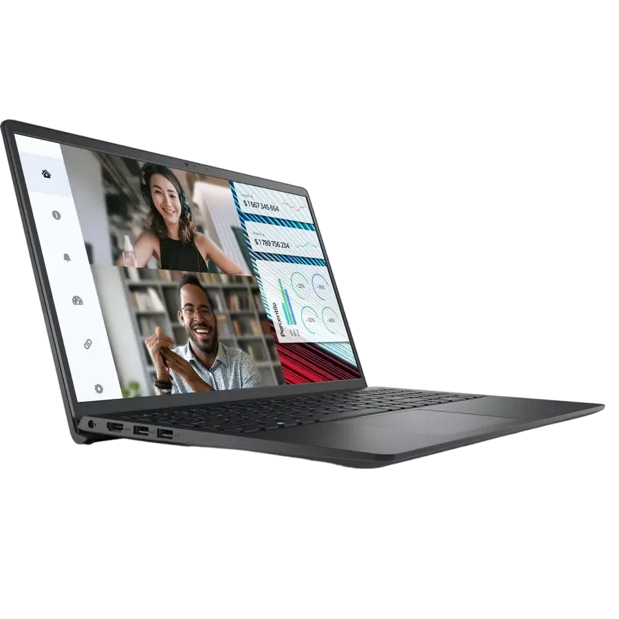 Ноутбук для бизнеса 15,6" DELL Vostro 3520, Carbon Black, Intel Core i5-1235U, 16Гб/512Гб, Linux Ubuntu 4