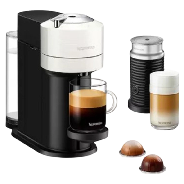 Кофемашина Nespresso Vertuo Next + Aeroccino 3, Black