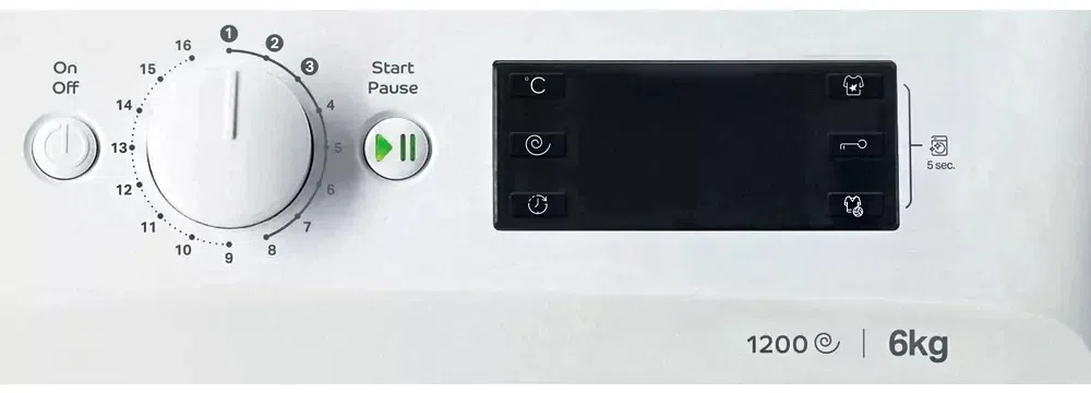 Maşina de spălat rufe Indesit OMTWSE 61252 W EU 3