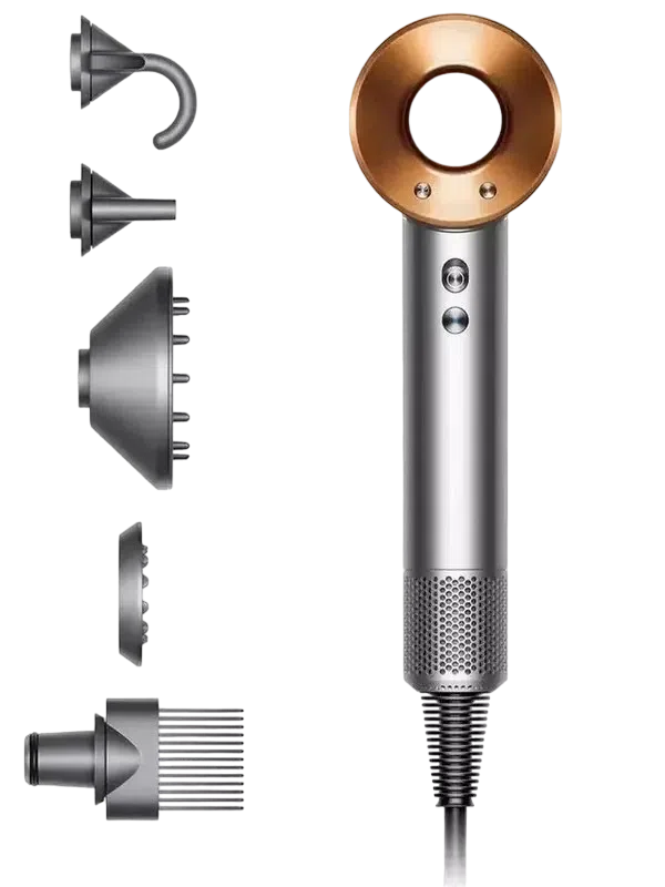 Uscător de păr Dyson Supersonic HD07, Nickel/Cooper 8