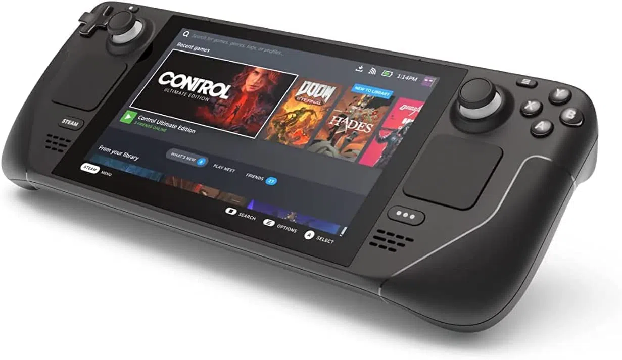 Портативная игровая приставка VALVE Steam Deck 64 GB Black 2