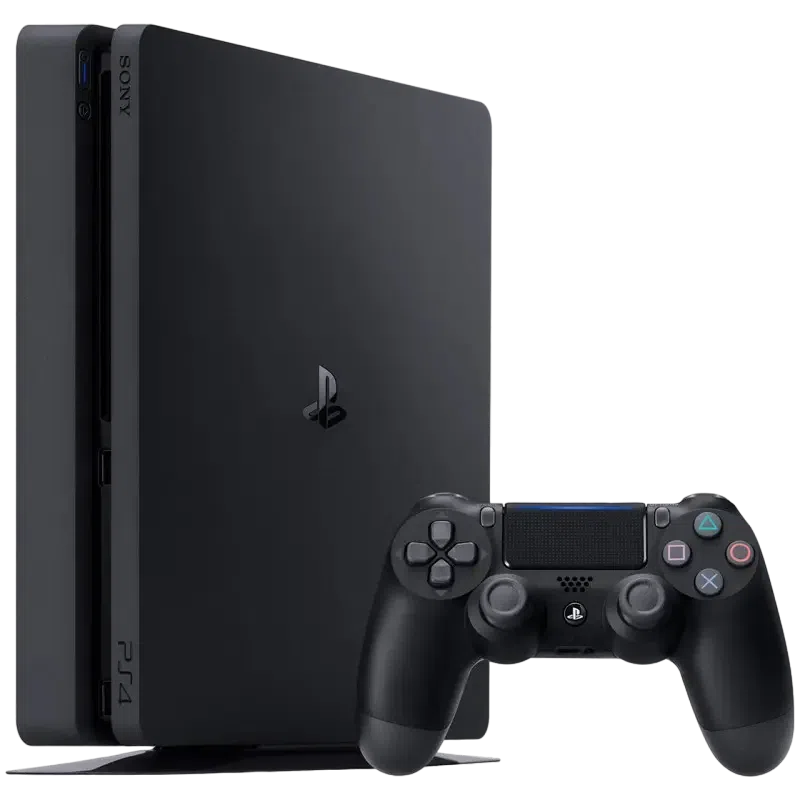 Игровая консоль SONY PlayStation 4 Slim, Чёрный,