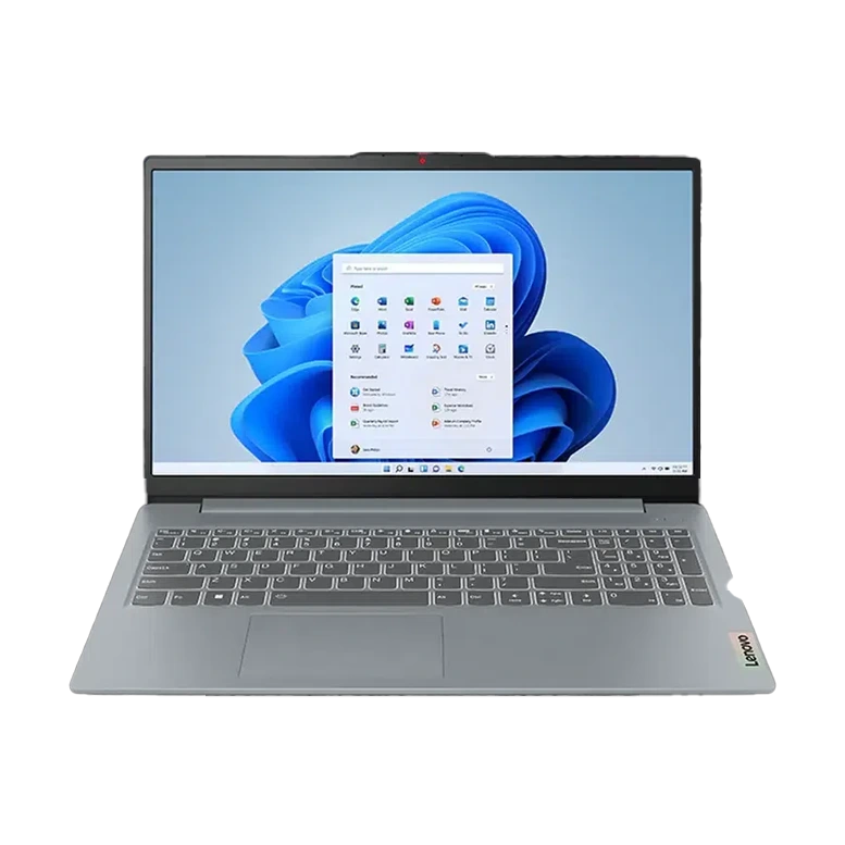 Ноутбук 15,6" Lenovo IdeaPad Slim 3 15AMN8, Arctic Grey, AMD Ryzen 3 7320U, 8Гб/512Гб, Без ОС
