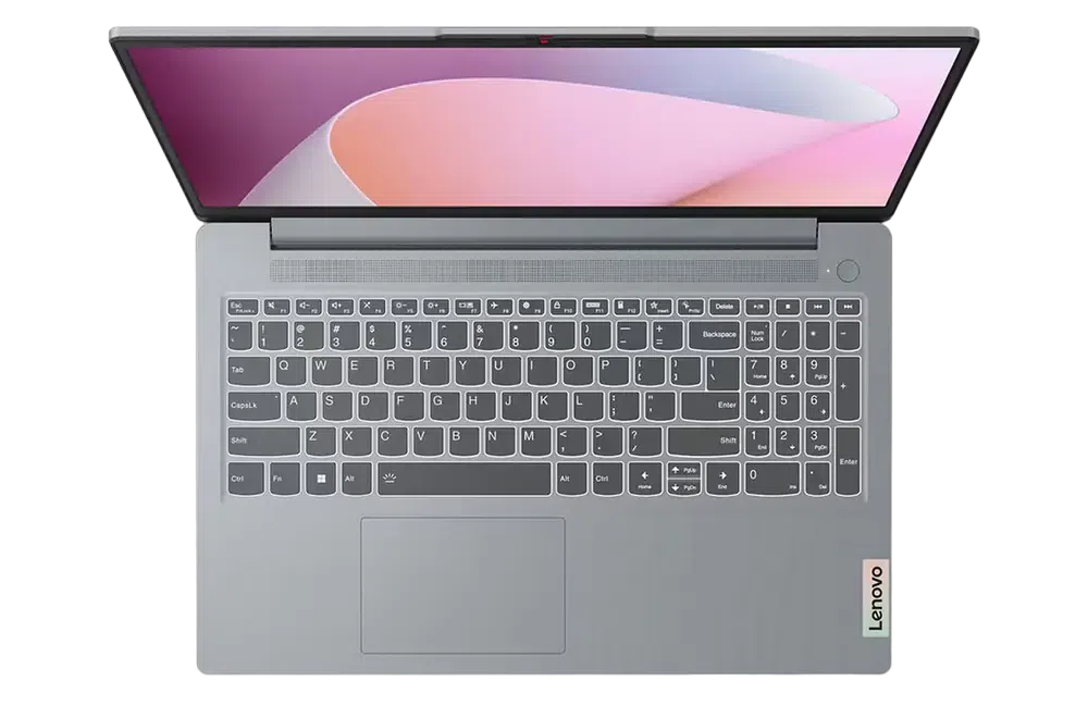 Ноутбук 15,6" Lenovo IdeaPad Slim 3 15AMN8, Arctic Grey, AMD Ryzen 5 7520U, 8Гб/512Гб, Без ОС 2