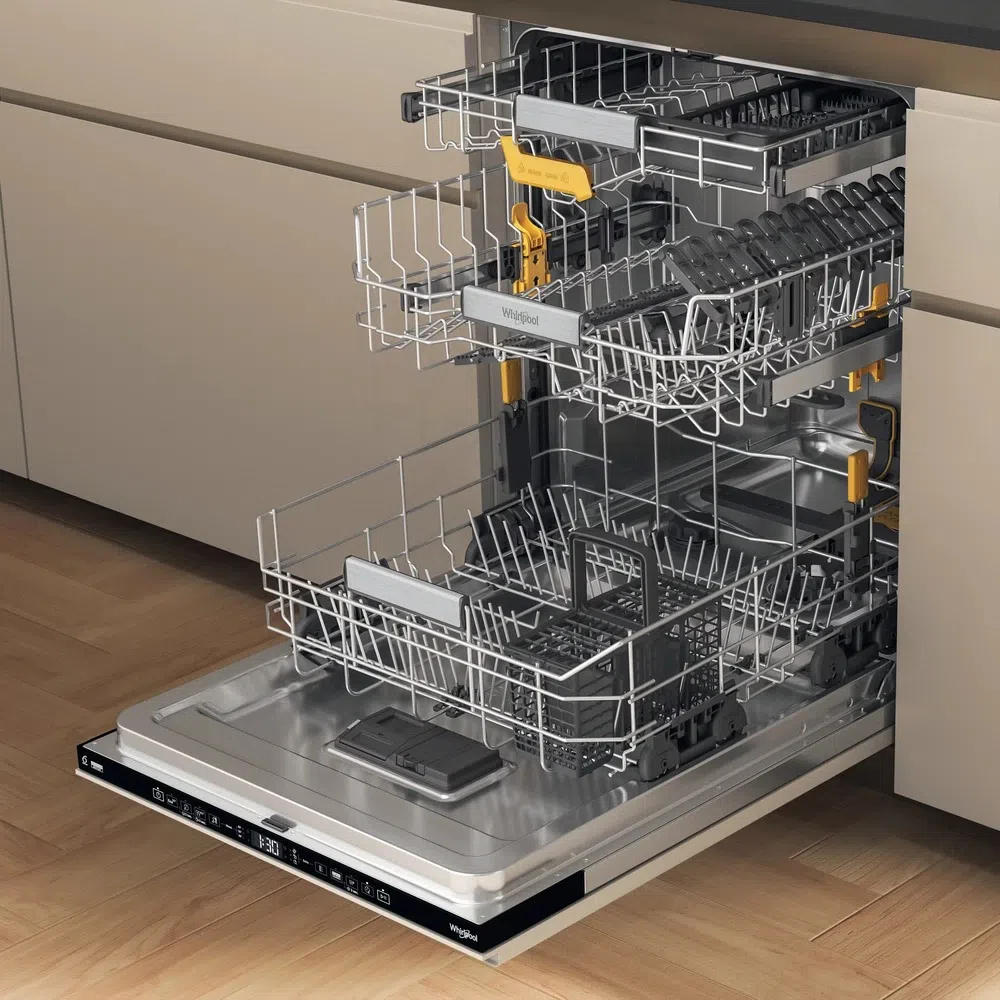 Встраиваемая посудомоечная машина Whirlpool W8I HT58 T, Бежевый 2
