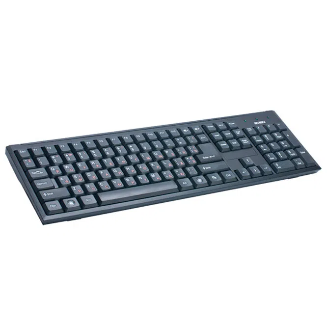 Клавиатура Sven Standard 303, Проводная, Черный 2