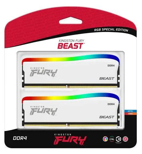 Memorie operativa Kingston FURY® Beast DDR4 RGB Special Edition 3200 MHz 32GB (Kit of 2*16GB) 3