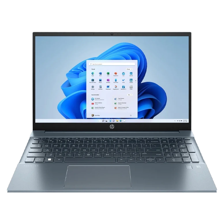 Ноутбук 15.6" HP Pavilion 15 / AMD Ryzen 5 7530U / 16GB / 1TB SSD / Fog Blue