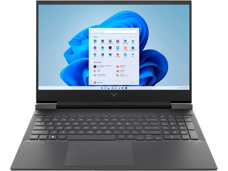 Laptop 16.1" HP Victus 16 / IPS / AMD Ryzen 7 6800H / 16GB / 512GB SSD / RTX 3050Ti / Mica Silver