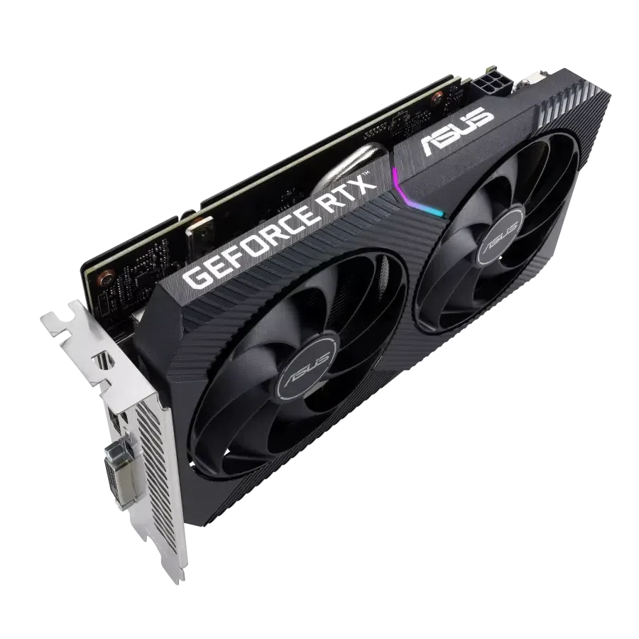 Видеокарта ASUS DUAL-RTX3050-O8G-V2, 8GB GDDR6 128бит (DUAL-RTX3050-O8G-V2) 3