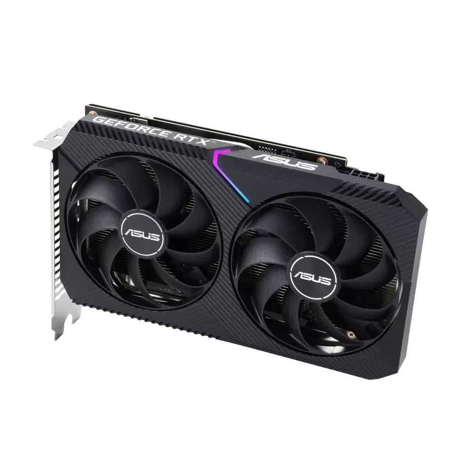Видеокарта ASUS DUAL-RTX3050-O8G-V2, 8GB GDDR6 128бит (DUAL-RTX3050-O8G-V2) 10