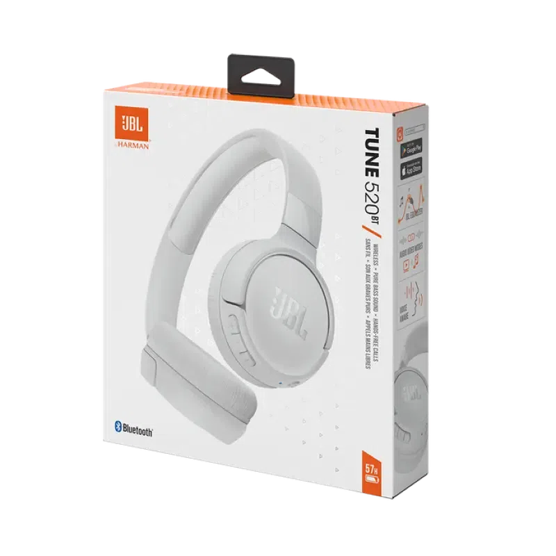 Наушники JBL Tune 520BT, Белый 10