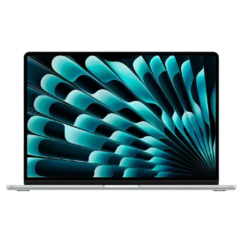 Ноутбук 15,3" Apple MacBook Air A2941, Серебристый, M2 with 8-core CPU and 10-core GPU, 16Гб/512Гб, macOS Ventura