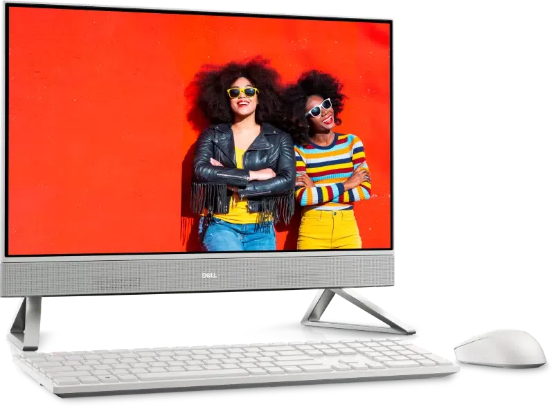 Моноблок DELL Inspiron 5410, 23,8", Intel Core i3-1215U, 8Гб/1280Гб, Windows 11 Home, Pearl White 3