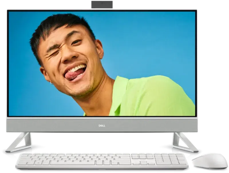 Моноблок DELL Inspiron 7710, 27", Intel Core i7-1255U, 16Гб/1536Гб, Windows 11 Home, Pearl White