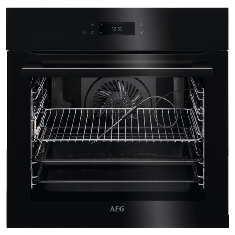 Электрический духовой шкаф AEG BPE748380B, Черный