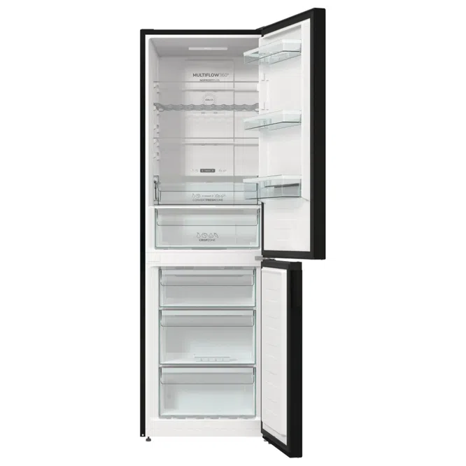 Холодильник Gorenje NRK6192ABK4, Black 2
