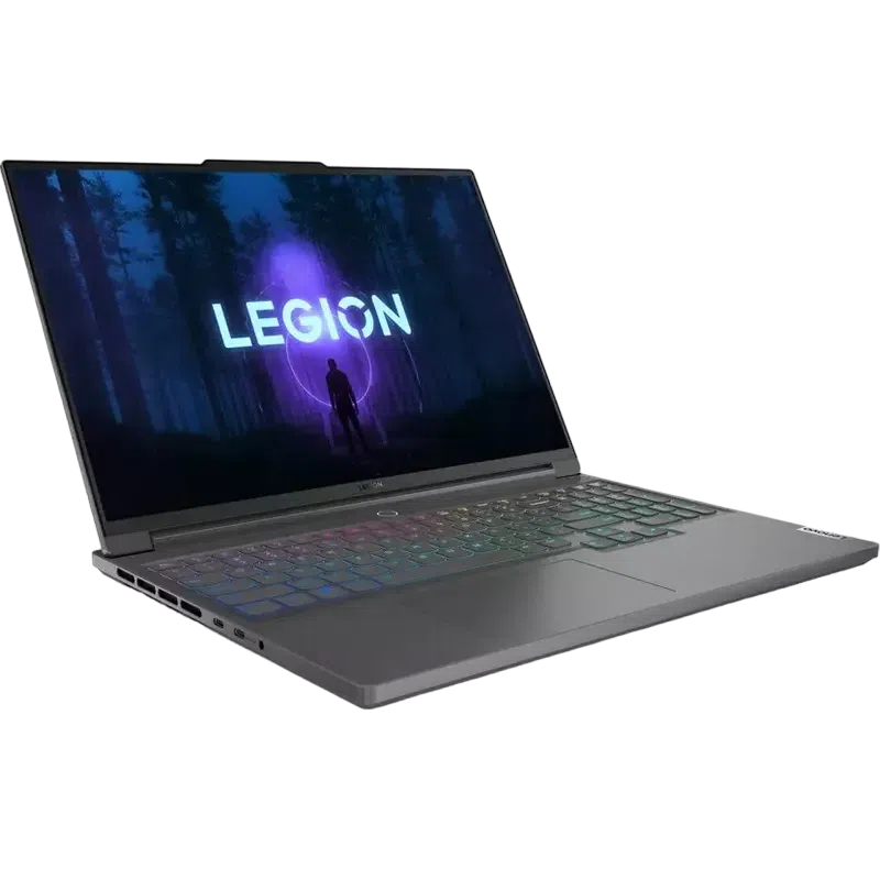 Laptop Gaming 16" Lenovo Legion Slim 7 16IRH8, Storm Grey, Intel Core i9-13900H, 32GB/1024GB, Fără SO 4