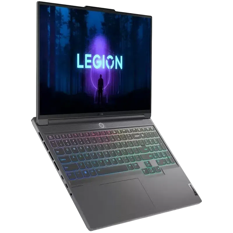 Laptop Gaming 16" Lenovo Legion Slim 7 16IRH8, Storm Grey, Intel Core i9-13900H, 32GB/1024GB, Fără SO 3
