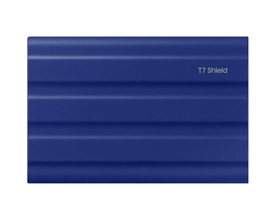 Внешний портативный SSD накопитель Samsung T7 Shield, 2 ТБ, Синий 4
