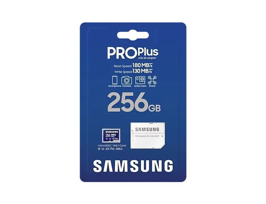 Card de Memorie Samsung PRO Plus MicroSD, 256GB 8