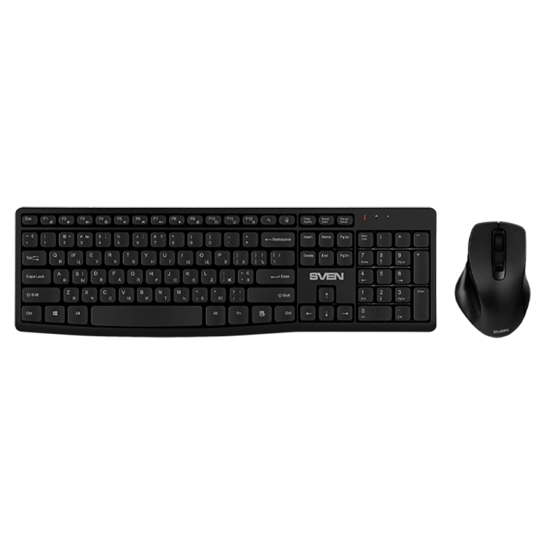 Tastatura & Mouse Sven KB-C3500W, Negru