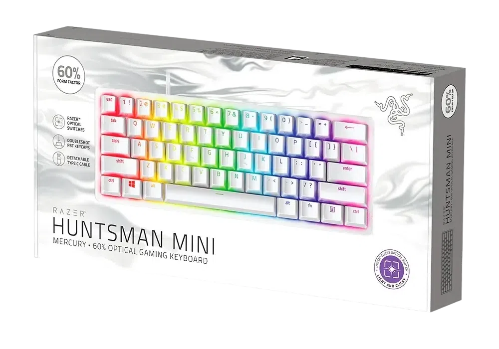 Клавиатура Razer Huntsman Mini, White 3