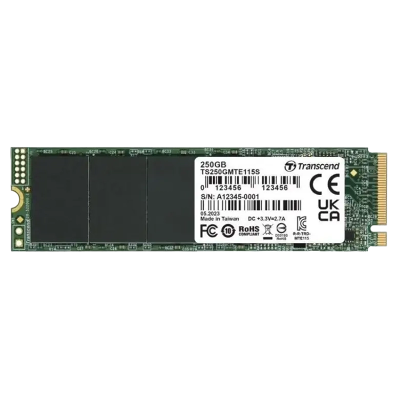 Накопитель SSD Transcend MTE115S, 250Гб