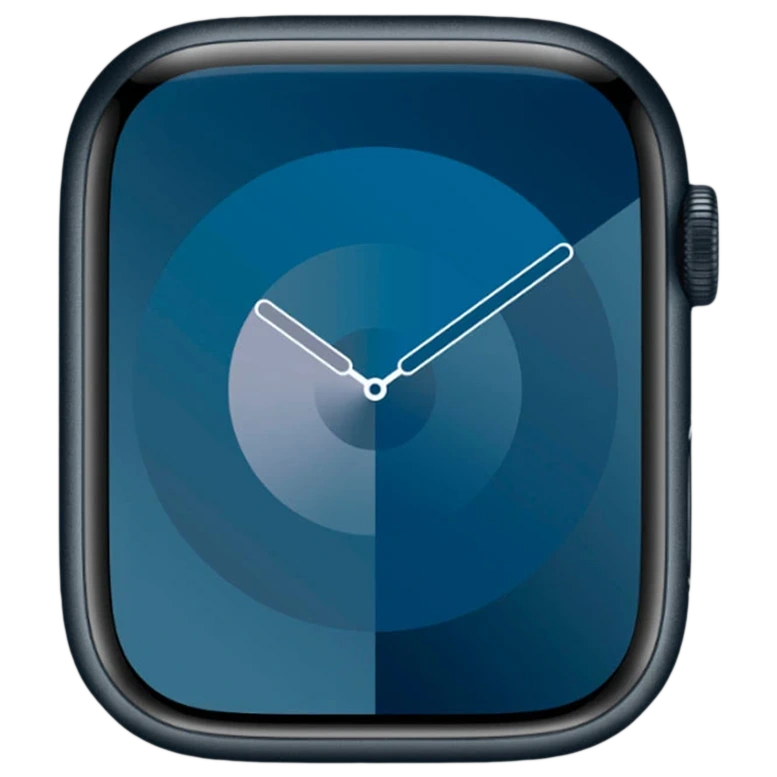 Apple Watch 9 GPS 41mm Aluminiu Midnight Silicon Blue 3