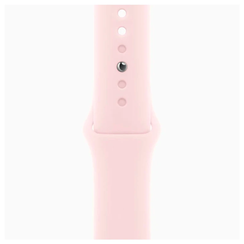 Apple Watch 9 GPS 41mm Aluminiu Pink Silicon Pink 8