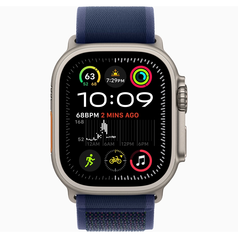 Apple Watch Ultra 2 Natural Trail Loop Blue 7