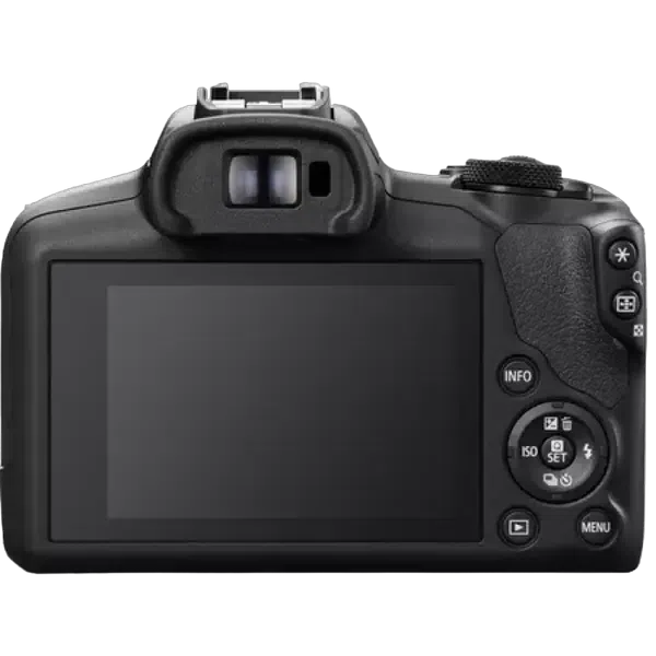 Беззеркальный фотоаппарат Canon EOS R100 Black & RF-S 18-45mm f/4.5-6.3 IS STM KIT, Чёрный 4
