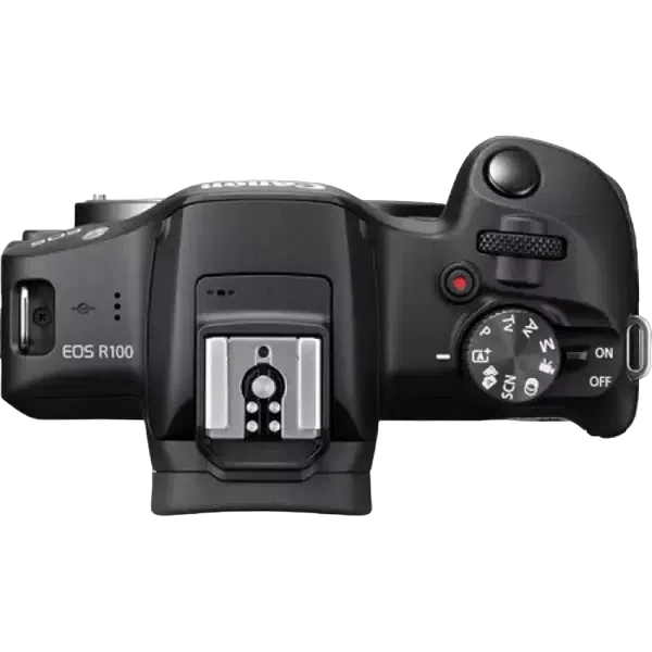 Беззеркальный фотоаппарат Canon EOS R100 Black & RF-S 18-45mm f/4.5-6.3 IS STM KIT, Чёрный 3