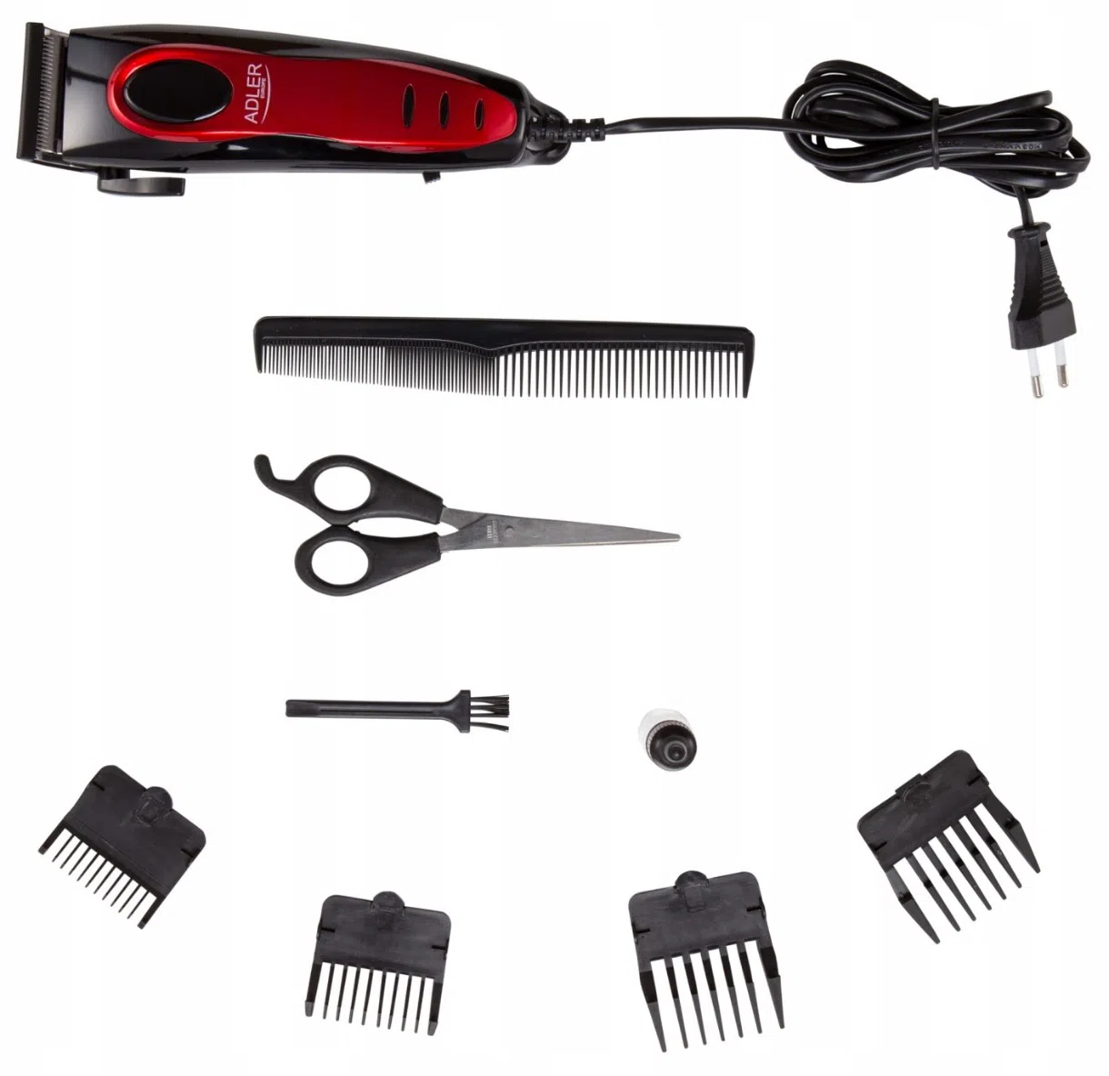 Aparat de tuns Adler AD-2825, Black/Red 3