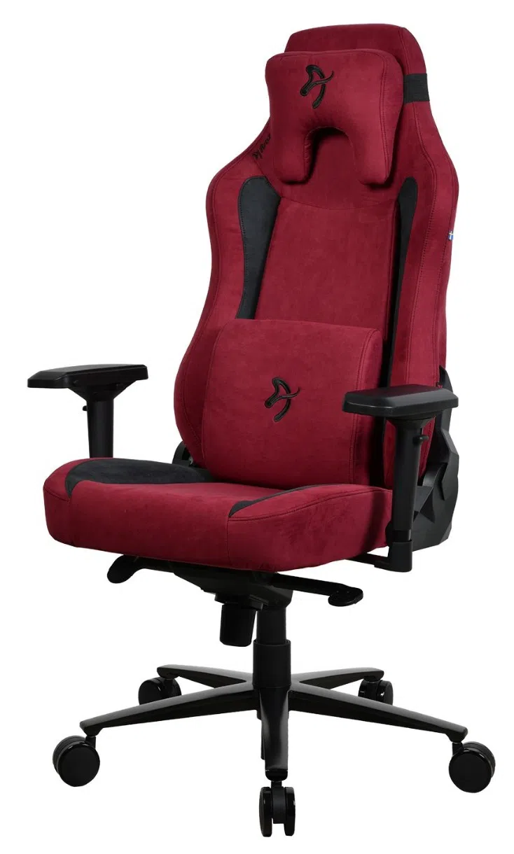Scaun gaming Arozzi Vernazza SuperSoft Fabric Bordeaux 2