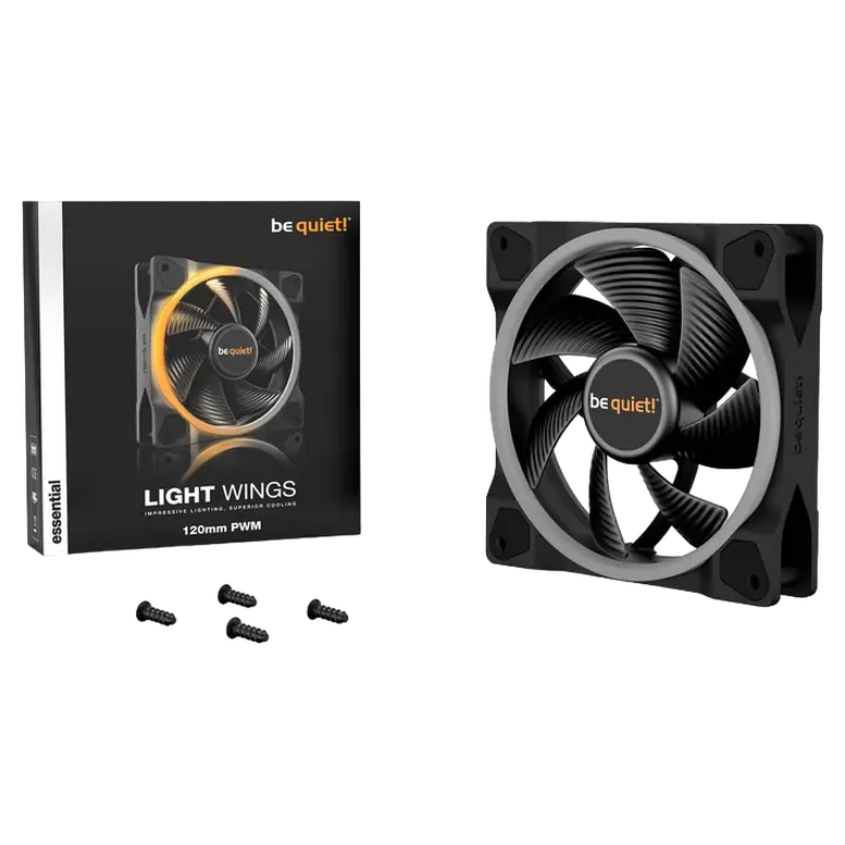 Вентилятор для ПК be quiet! Light Wings PWM, 120 мм, Черный 7