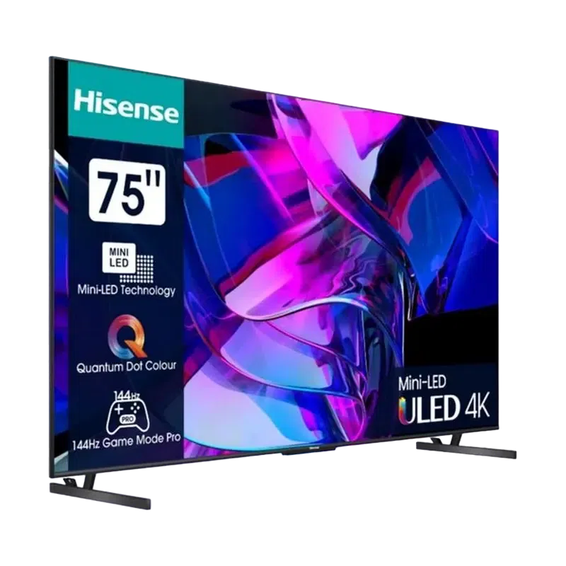 Телевизор Hisense 75" 75U7KQ Black 2