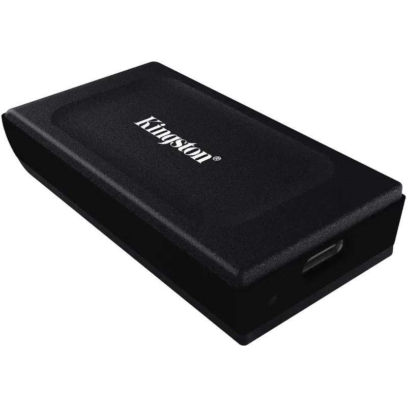 Внешний портативный SSD накопитель Kingston XS1000, 1 ТБ, Чёрный 2
