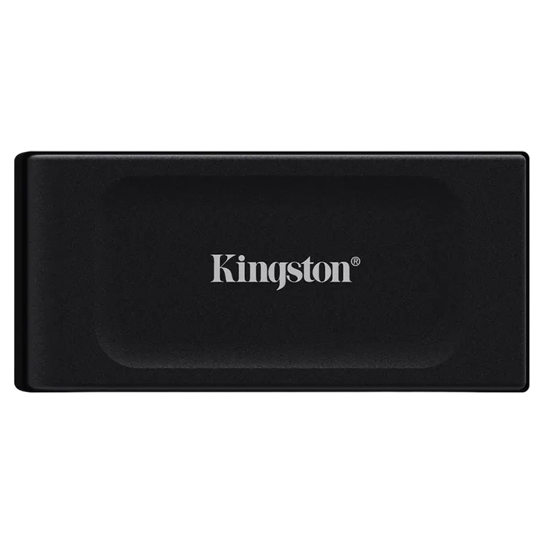 Внешний портативный SSD накопитель Kingston XS1000, 1 ТБ, Чёрный