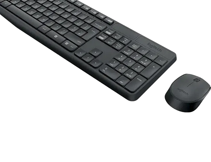 Клавиатура и мышь Logitech MK235, Серый 5