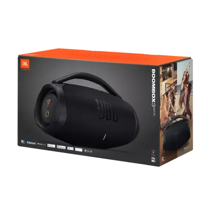 Портативная колонка JBL Boombox 3 Wi-Fi, Чёрный 8